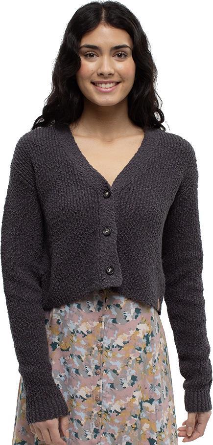 Poplar Cardigan - Womens - graphite 1
