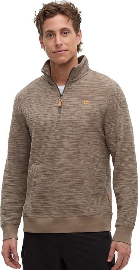 Powell 1/4 Zip - Mens - clay flash stripe 1