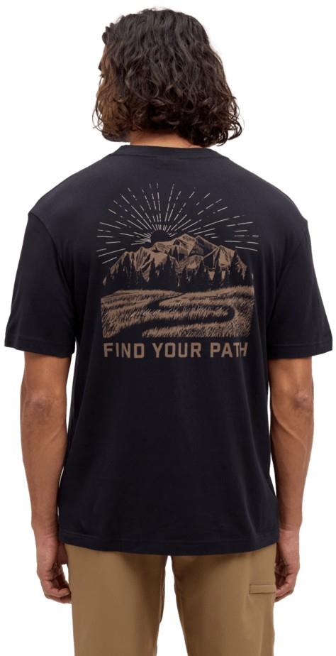 Prairie View T-Shirt - Mens - meteorite black / pale oak 1