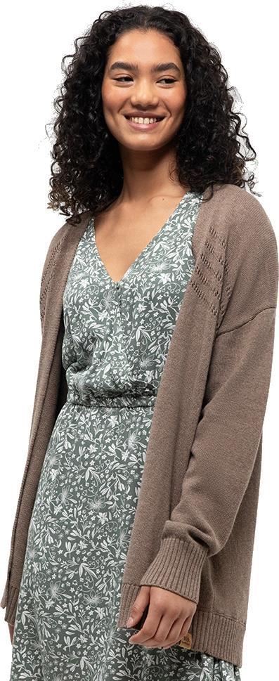 Prairies Cardigan - Womens - falcon heather 1