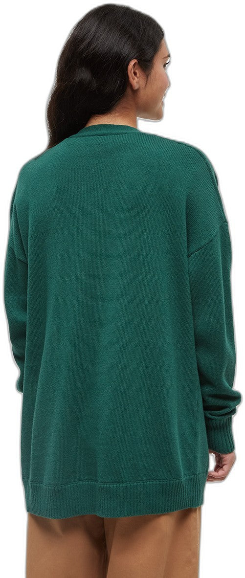 Prairies Cardigan - Womens - forest pine heather 1