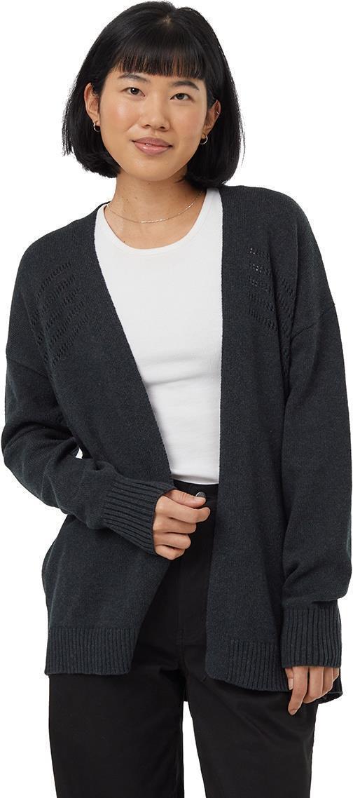 Prairies Cardigan - Womens - forest river green heather 1