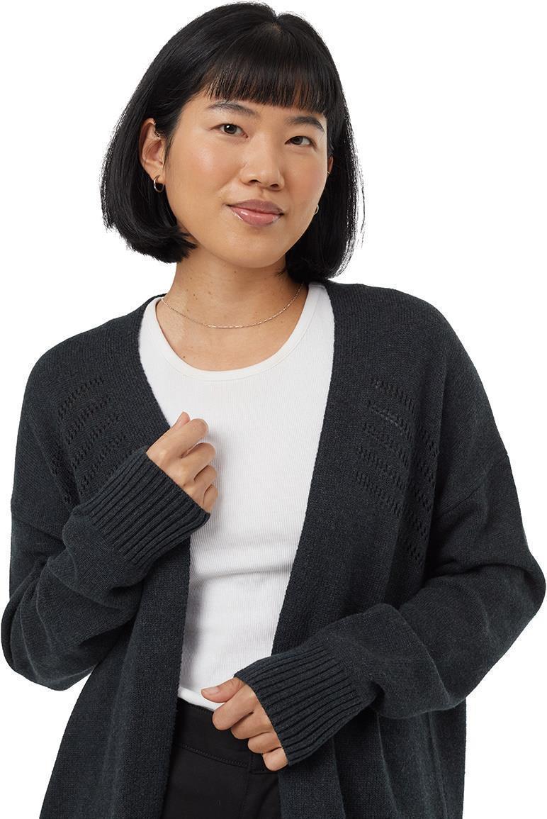 Prairies Cardigan - Womens - forest river green heather 1
