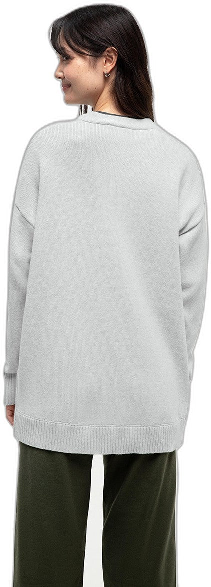 Prairies Cardigan - Womens - light grey heather 1