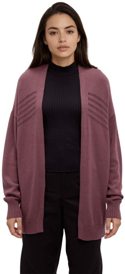 Prairies Cardigan - Womens - mauve stone 1