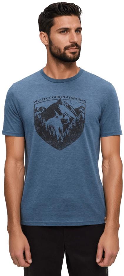 Protect T-Shirt - Mens - blue horizon heather / meteorite black 1