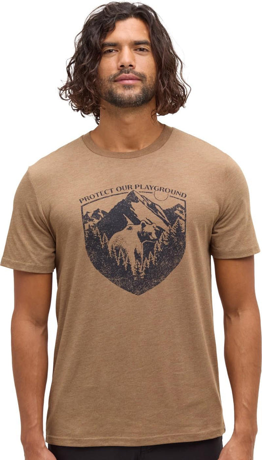 Protect T-Shirt - Mens - hazelnut heather / graphite 1