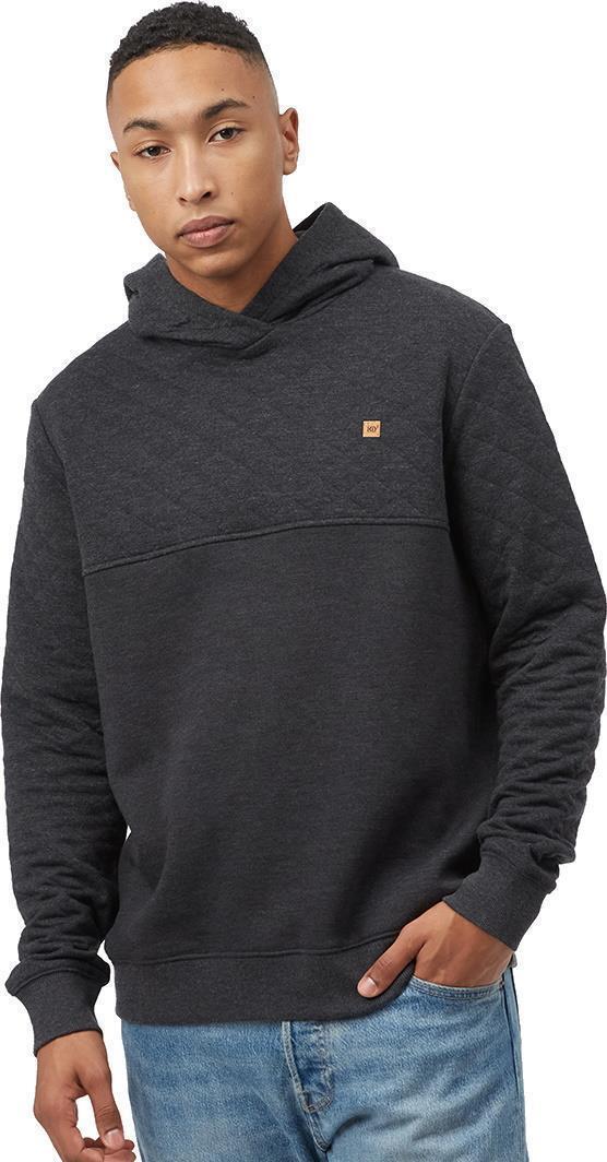 Quilted Block Hoodie - Mens - Meteorite Black Heather 1