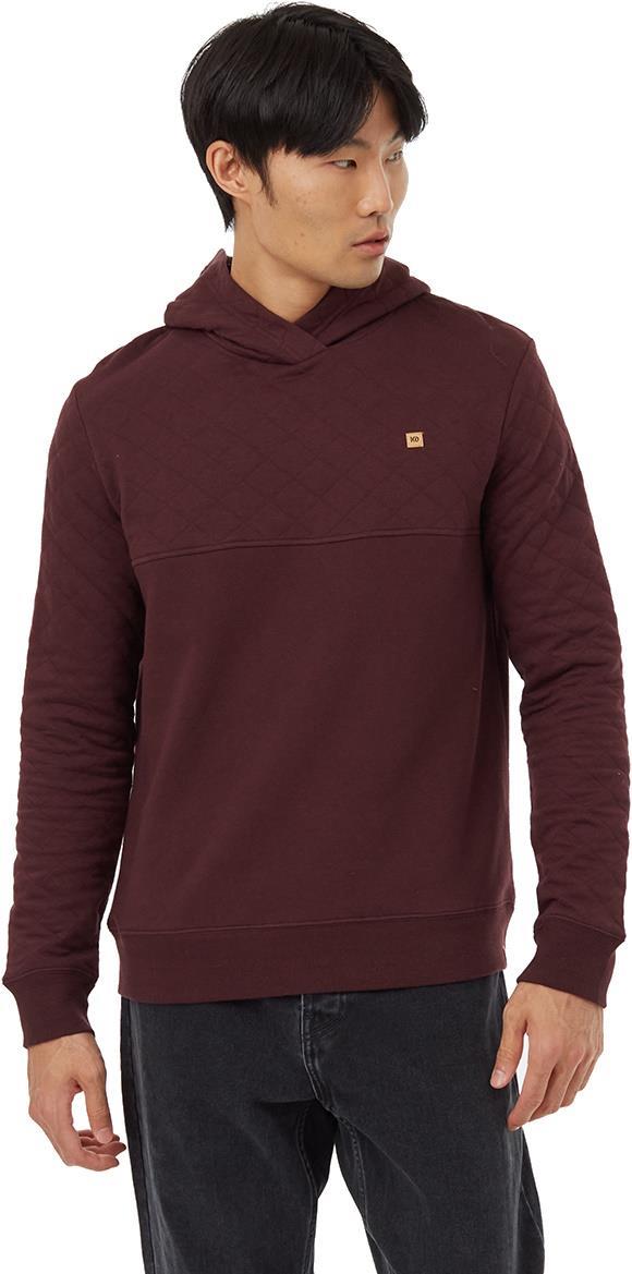 Quilted Block Hoodie - Mens - Mulberry 1