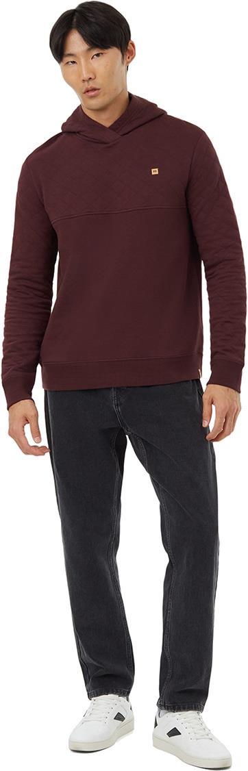 Quilted Block Hoodie - Mens - Mulberry 3