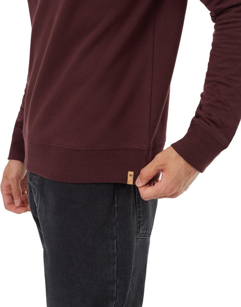Quilted Block Hoodie - Mens - Mulberry 5