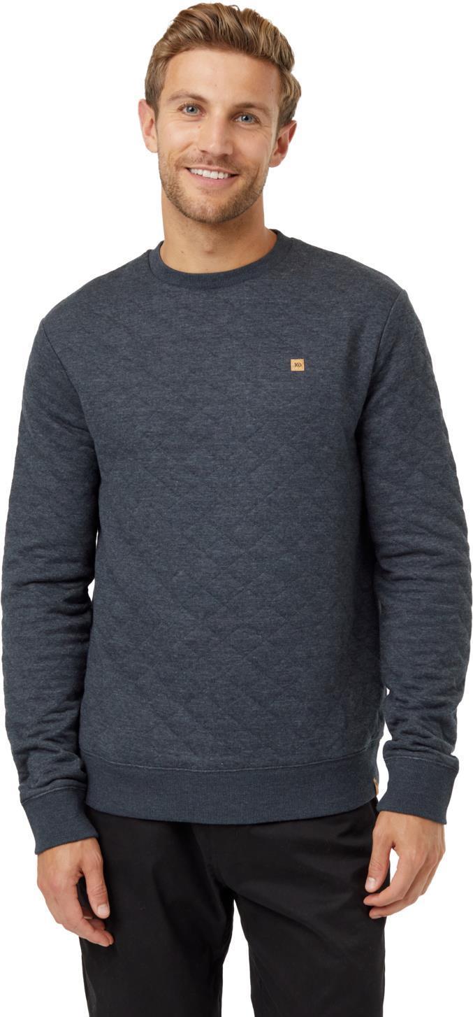 Quilted Classic Crew - Mens - Forest River Green Heather 1