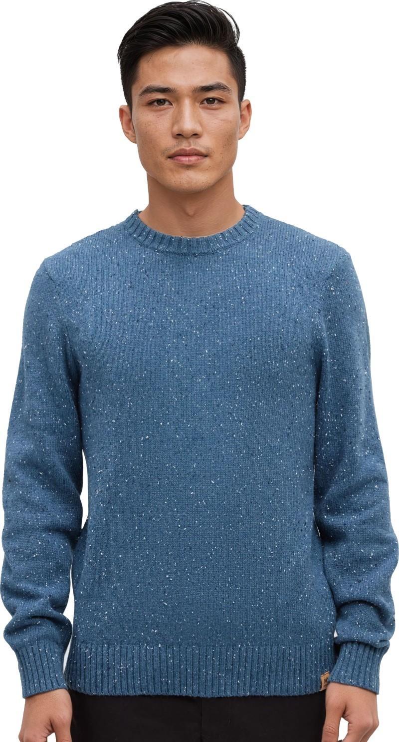 Rambler Fleck Sweater - Mens - blue horizon fleck 1