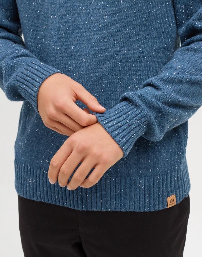 Rambler Fleck Sweater - Mens - blue horizon fleck 1