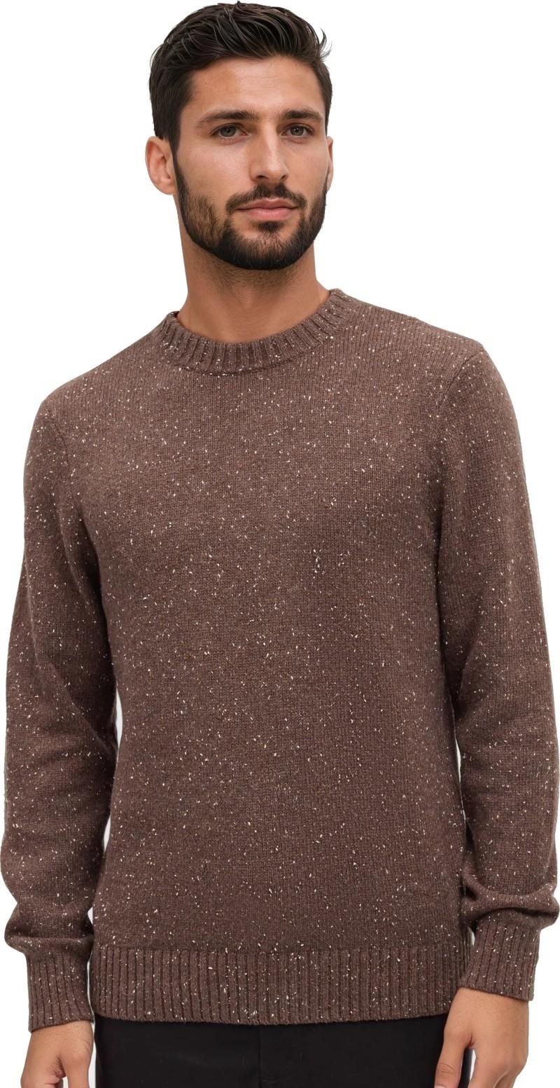 Rambler Fleck Sweater - Mens - cedar bark fleck 1