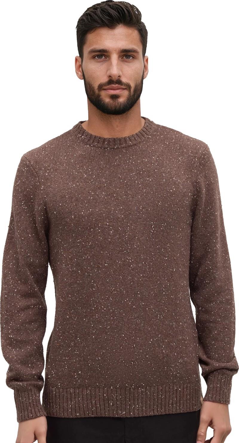 Rambler Fleck Sweater - Mens - cedar bark fleck 1