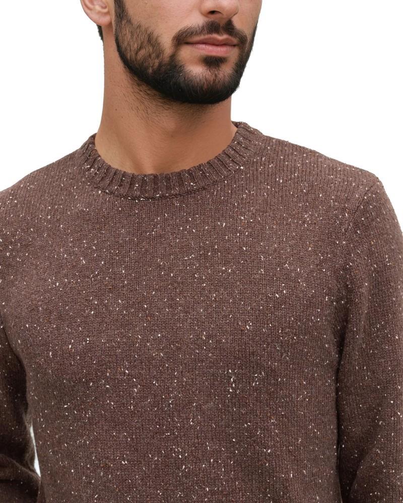 Rambler Fleck Sweater - Mens - cedar bark fleck 1