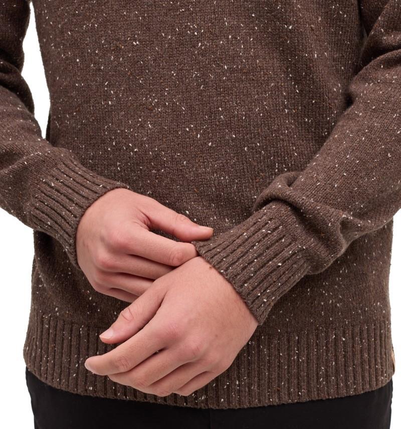 Rambler Fleck Sweater - Mens - cedar bark fleck 1