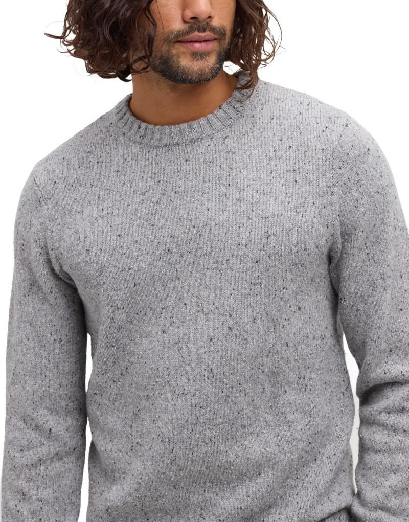 Rambler Fleck Sweater - Mens - harbour grey heather fleck 1