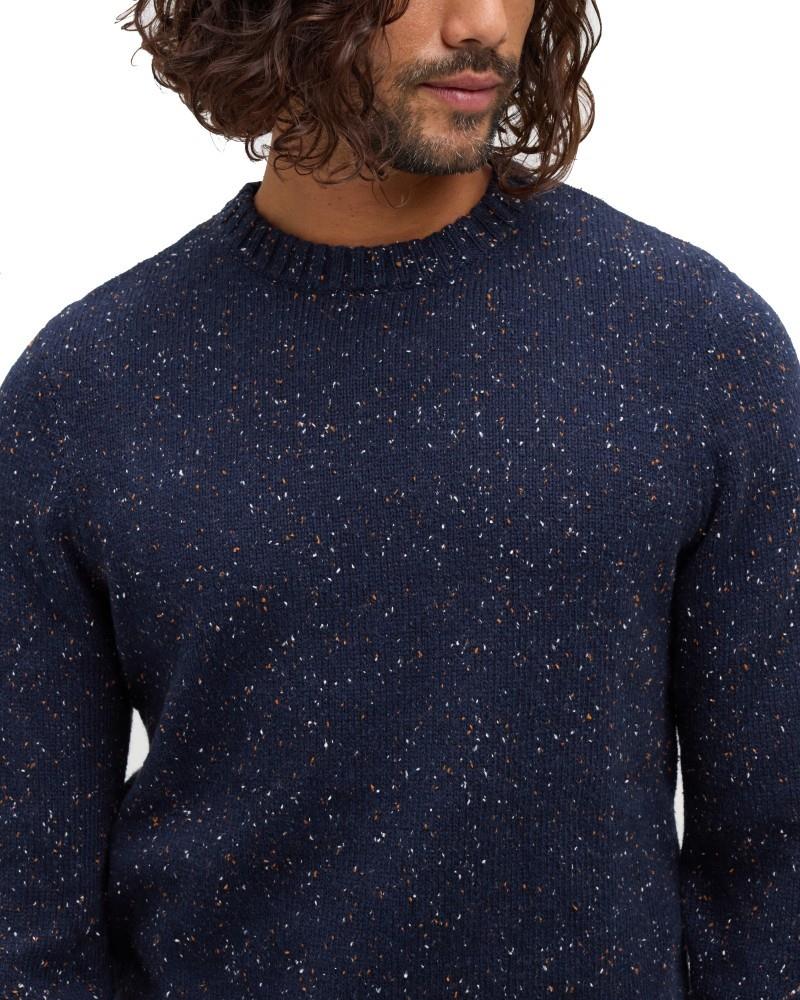 Rambler Fleck Sweater - Mens - midnight blue fleck 1