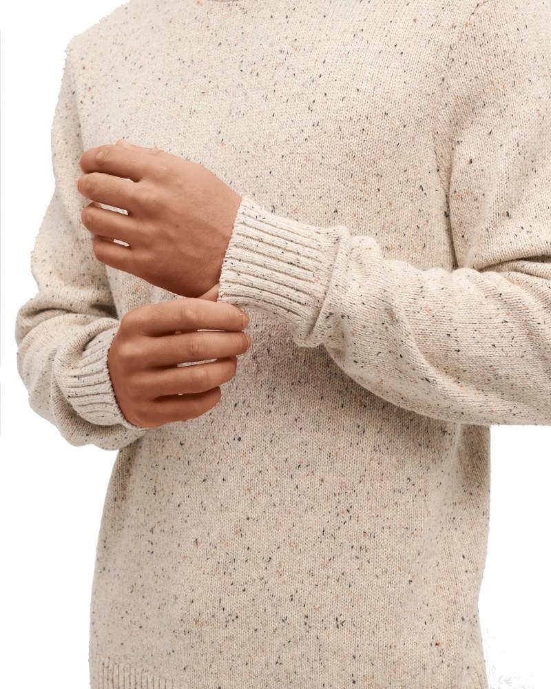 Rambler Fleck Sweater - Mens - pale oak heather fleck 1