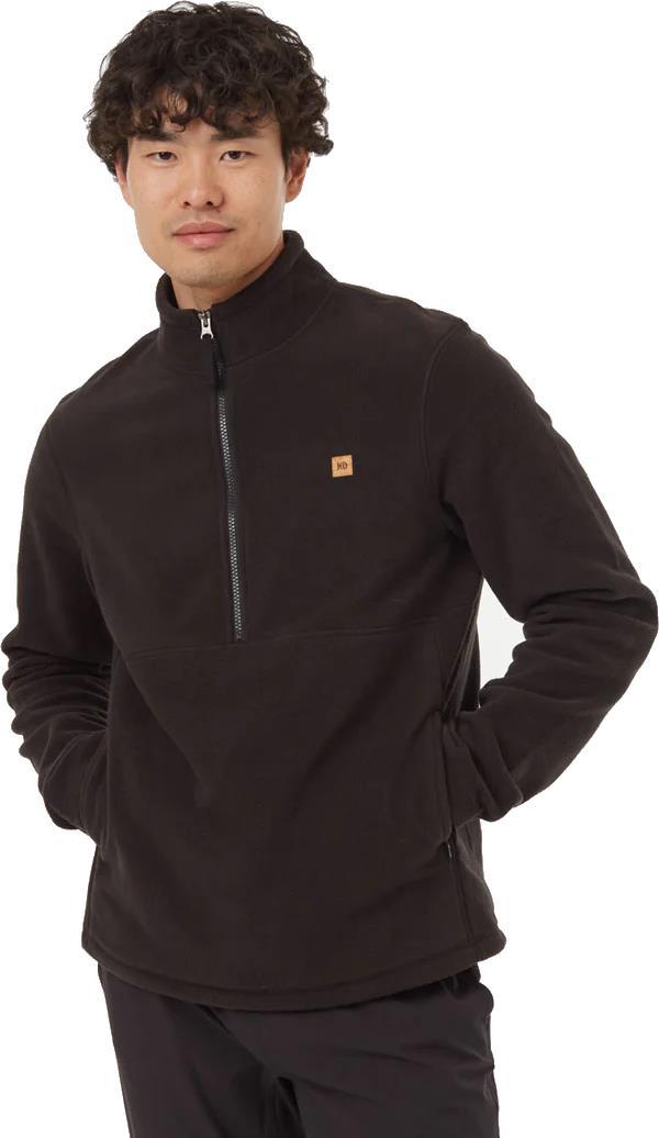 Recycled MicroFleece 1/2 Zip - Mens - Meteorite Black 1