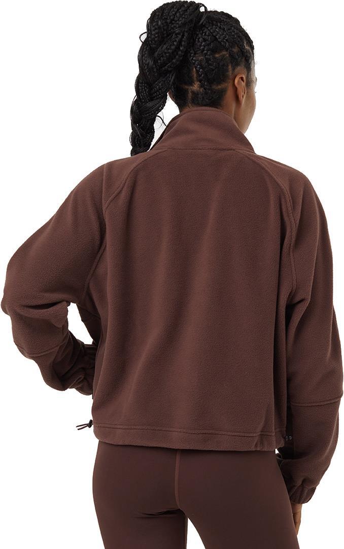Recycled MicroFleece Zip - Womens - deep mahogany 1