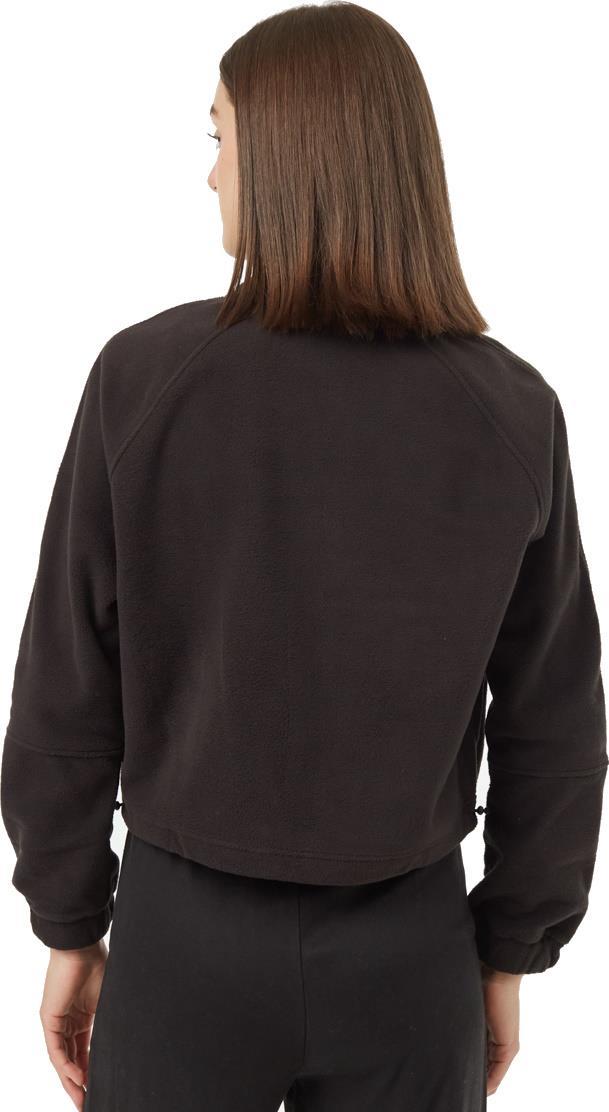 Recycled MicroFleece Zip - Womens - meteorite black 1