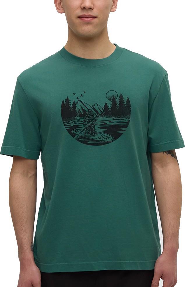 Regenerative Lake Life Portal T-Shirt - Mens - tidal teal / meteorite black 1