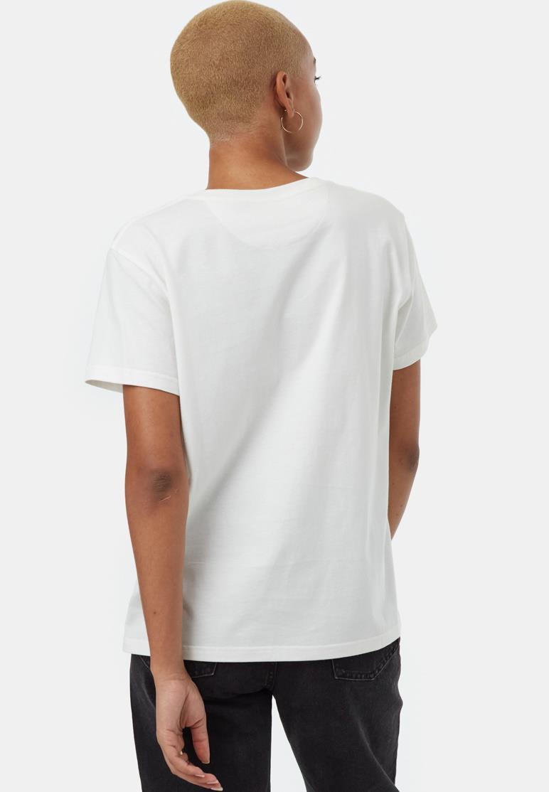 Relaxed T-Shirt - Womens - cloud white 1