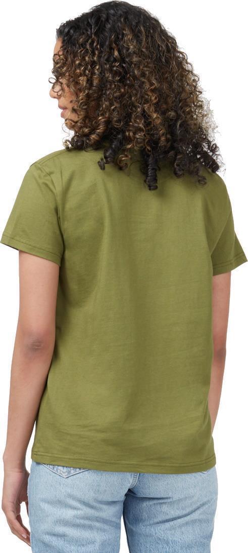 Relaxed T-Shirt - Womens - olive branch 1