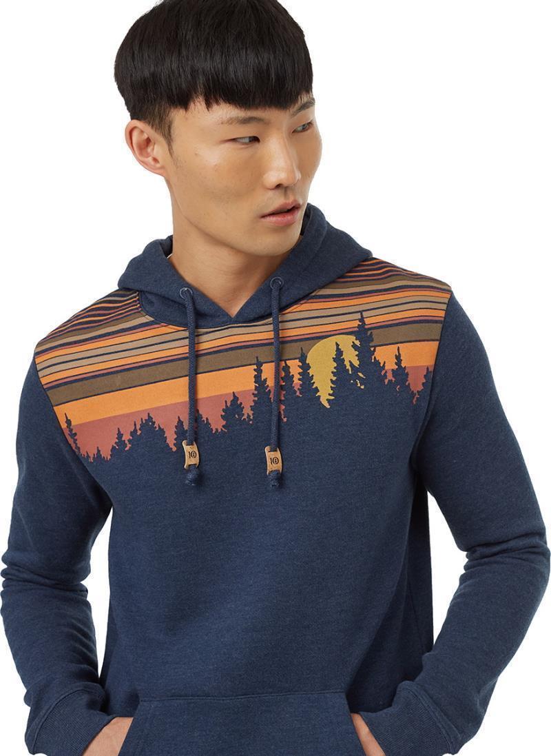 Retro Juniper Hoodie - Mens - Dress Blue Heather 2