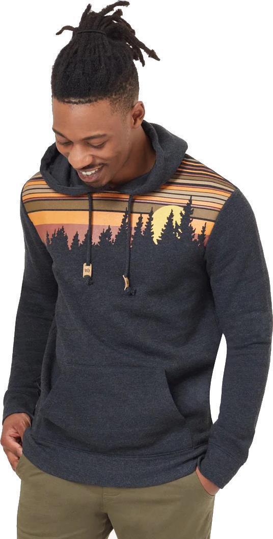 Retro Juniper Hoodie - Mens - Meteorite Black Heather 1