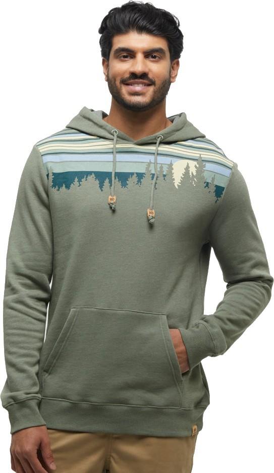 Retro Juniper Hoodie - Mens - agave green heather / jasper 1