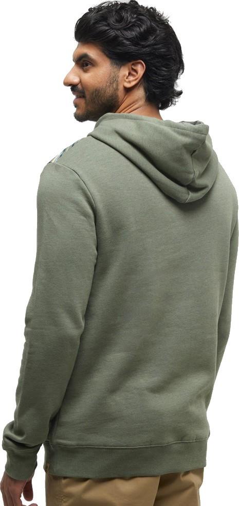 Retro Juniper Hoodie - Mens - agave green heather / jasper 1