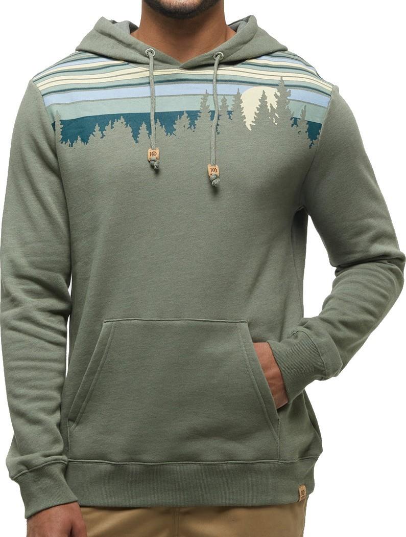 Retro Juniper Hoodie - Mens - agave green heather / jasper 1