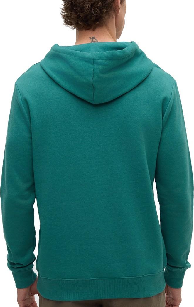 Retro Juniper Hoodie - Mens - tidal teal heather / midnight blue 1