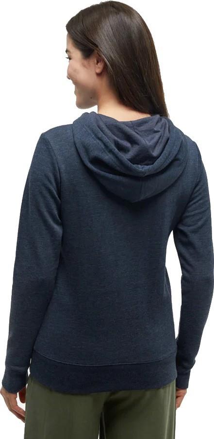 Retro Juniper Hoodie - Womens - midnight blue heather / blue haze 1