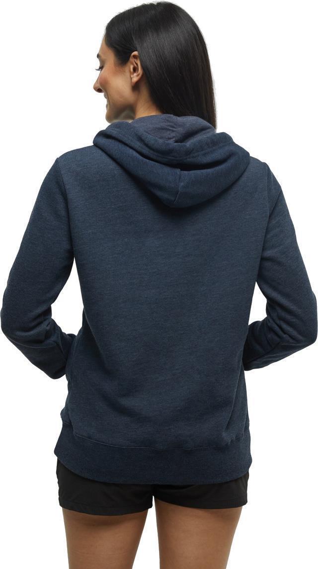 Retro Juniper Hoodie - Womens - midnight blue heather / terracotta 1