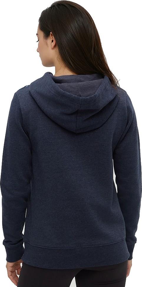 Retro Juniper Hoodie - Womens - midnight blue heather / tidal teal 1
