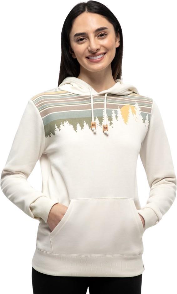 Retro Juniper Hoodie - Womens - undyed / driftwood 1