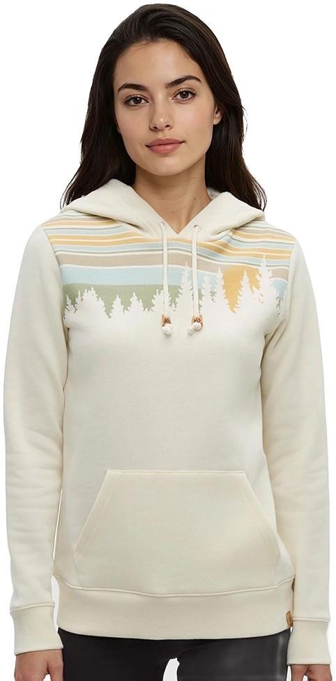 Retro Juniper Hoodie - Womens - undyed / dusk yellow 1