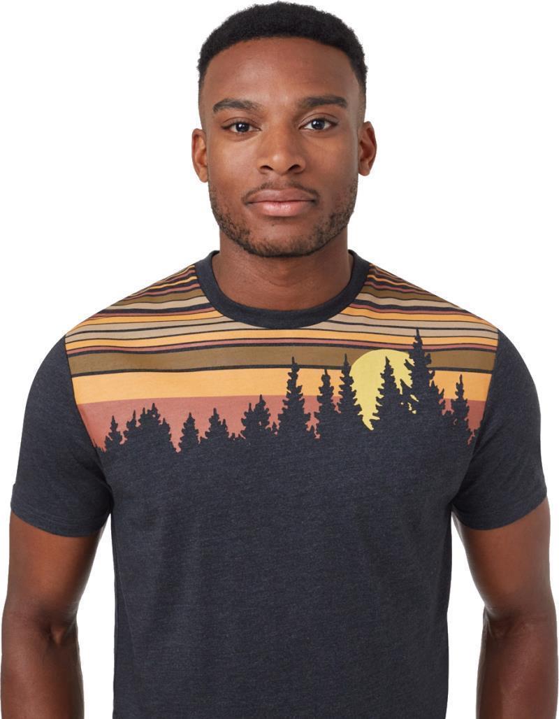 Retro Juniper T-Shirt - Mens - Meteorite Black Heather 2