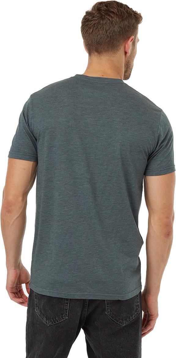 Retro Juniper T-Shirt - Mens - Urban Green Heather / Sandstone 2