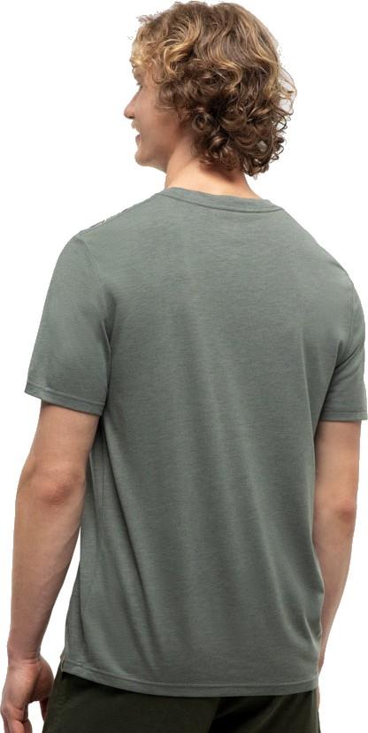 Retro Juniper T-Shirt - Mens - agave green heather / jasper 1