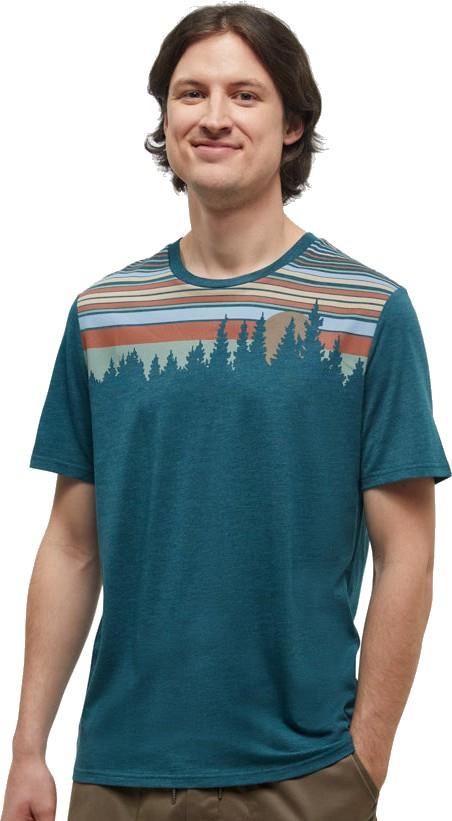 Retro Juniper T-Shirt - Mens - jasper heather / oasis 1