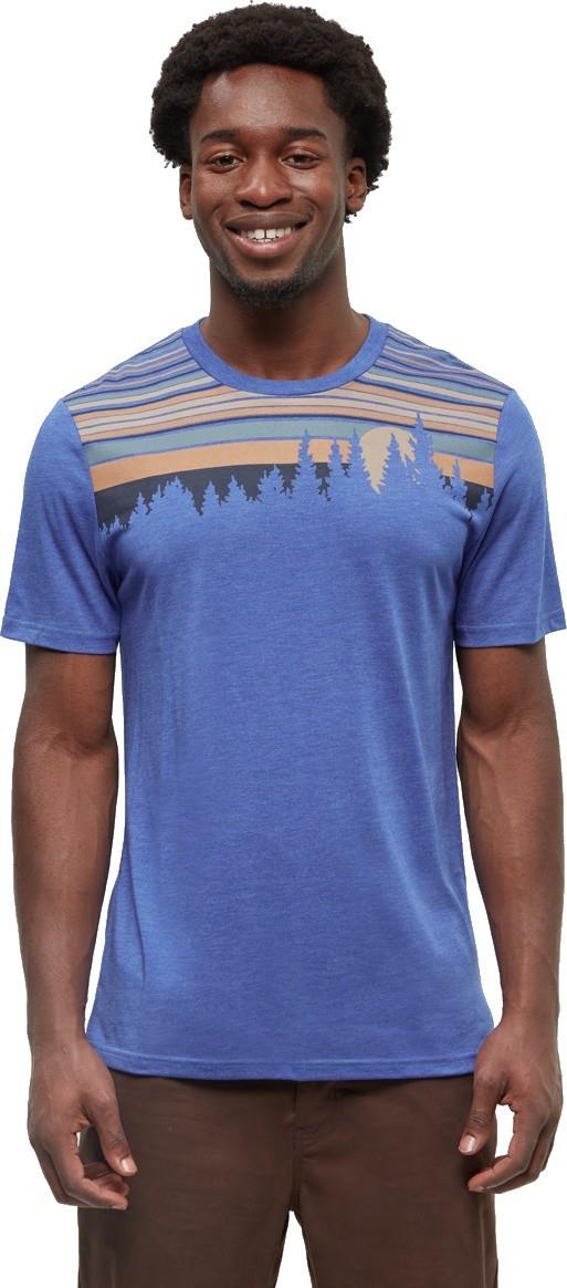 Retro Juniper T-Shirt - Mens - seaport heather / midnight blue 1
