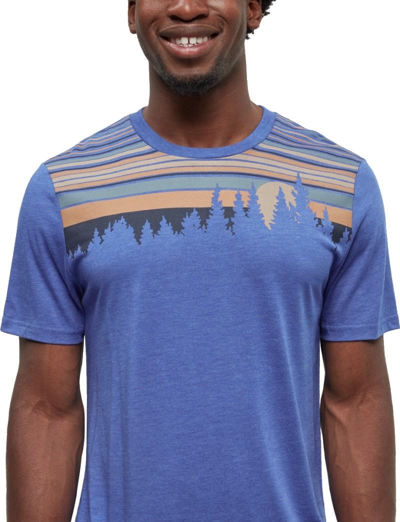 Retro Juniper T-Shirt - Mens - seaport heather / midnight blue 1