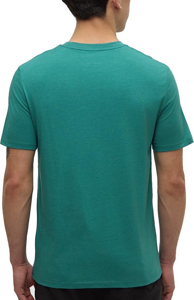Retro Juniper T-Shirt - Mens - tidal teal heather / midnight blue 1