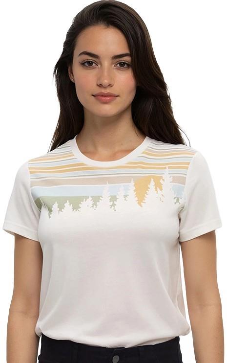 Retro Juniper T-Shirt - Womens - undyed / dusk yellow 1